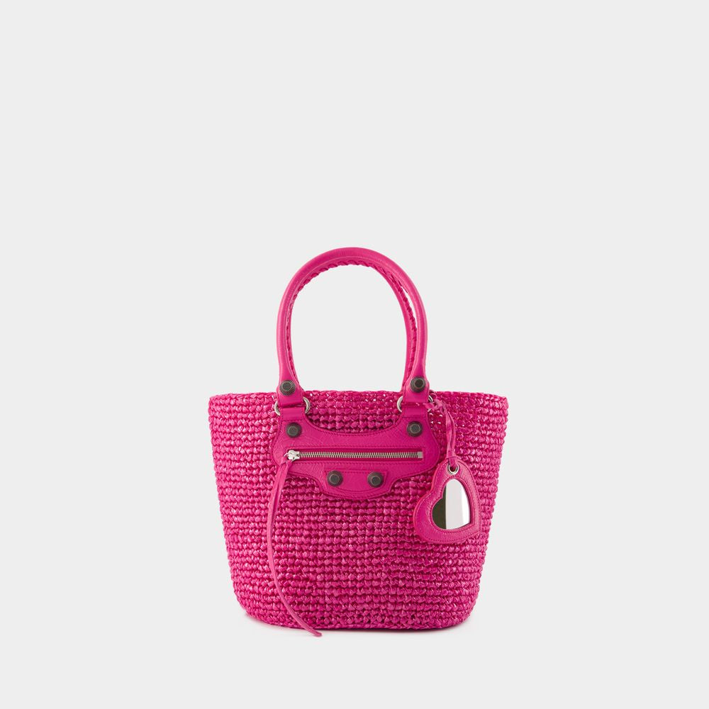 Balenciaga Bags? BALENCIAGA Mini Panier Shoulder Handbag Luxury Designer Leather Handbag