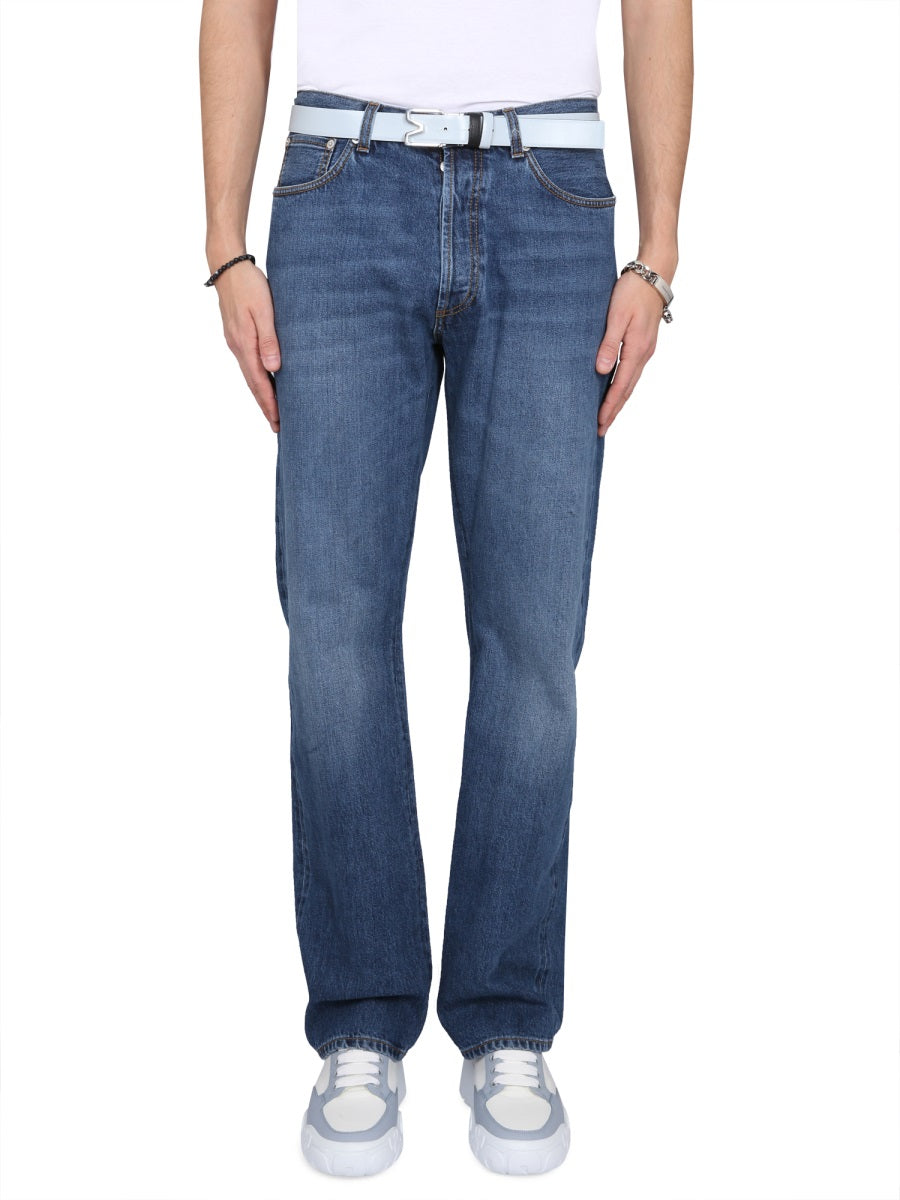 Alexander McQueen Jeans? Alexander Mcqueen Men Five Pocket Jeans Classic Everyday Designer Jeans