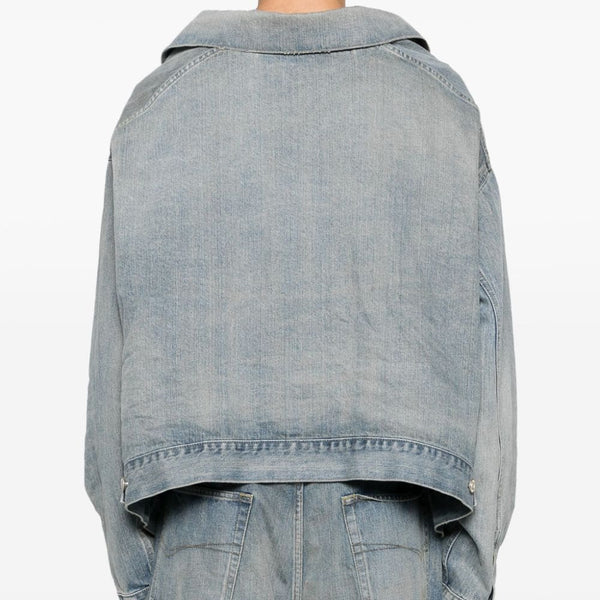 Balenciaga outerwear side profile designer luxury fashion