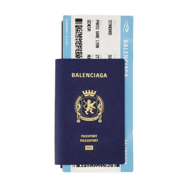 Balenciaga small leather goods luxury designer piece front view