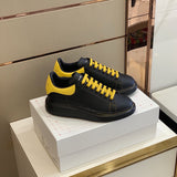 Alexander McQueen Burgundy High-Top Sneakers - Lifestyle Styling Shot