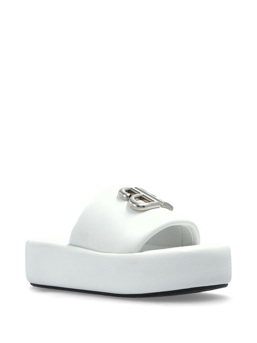 Balenciaga premium sandals detail and craftsmanship close-up