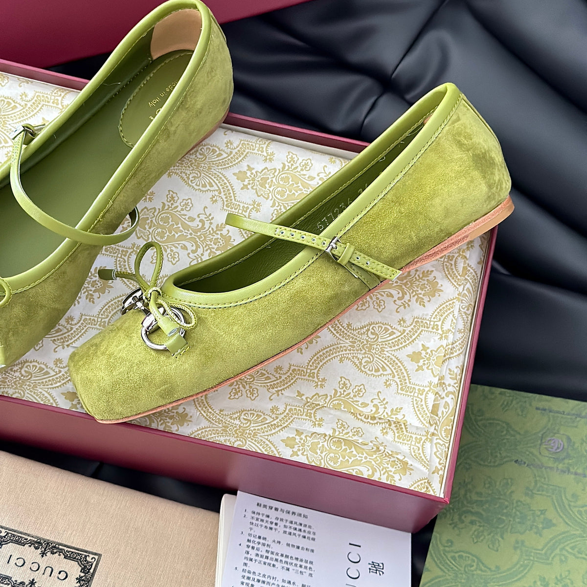 Gucci Shoes- Gucci Ballet Flats Luxury Lifestyle Designer Footwear