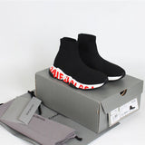 Balenciaga Grey Platform Heels - Lifestyle Styling Shot