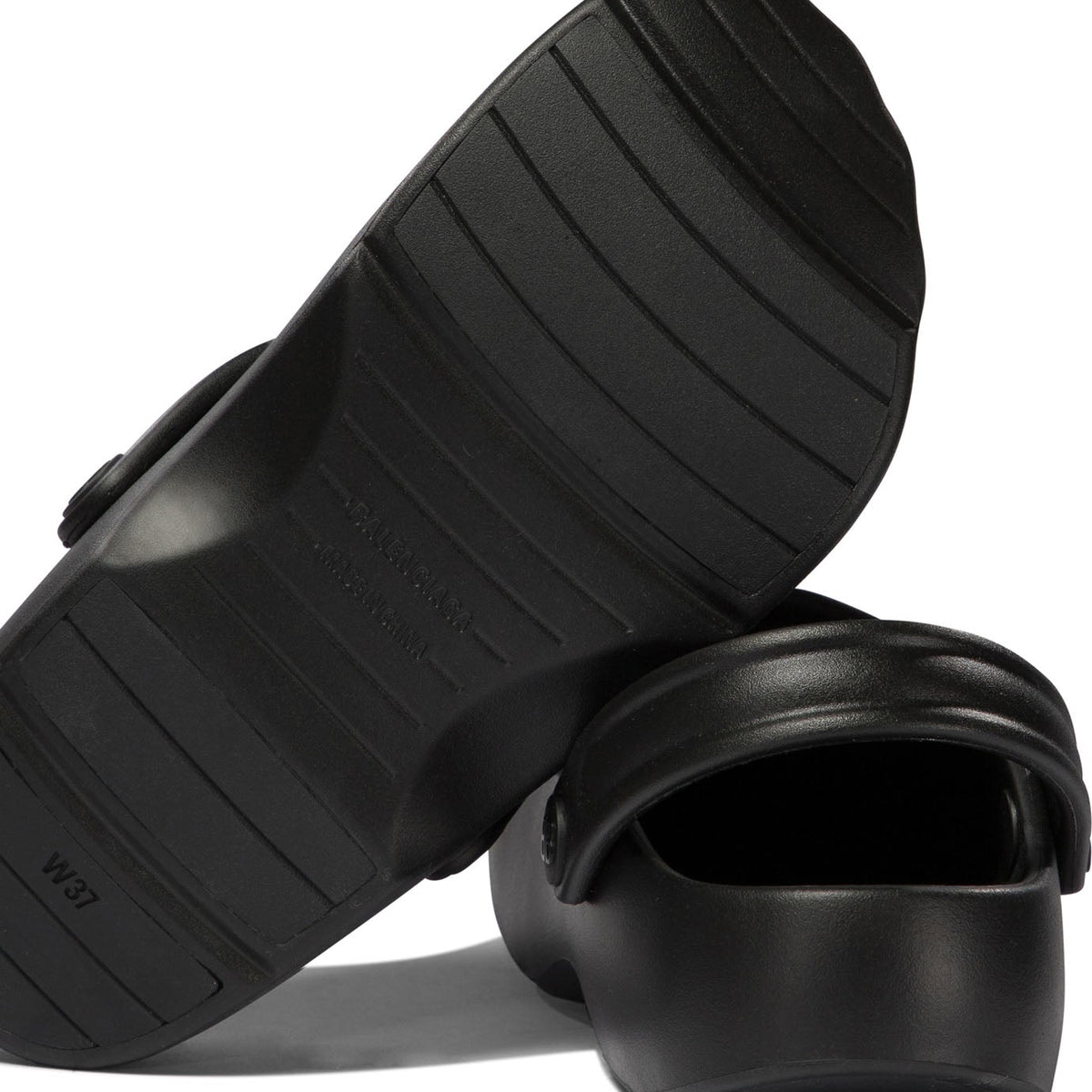 Balenciaga moccasins lifestyle shot premium designer piece