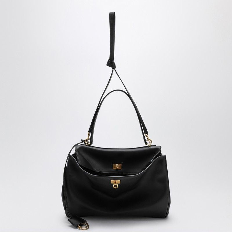 Balenciaga Bags? BALENCIAGA Rodeo Medium Handbag in Smooth Leather Premium Designer Shoulder Bag