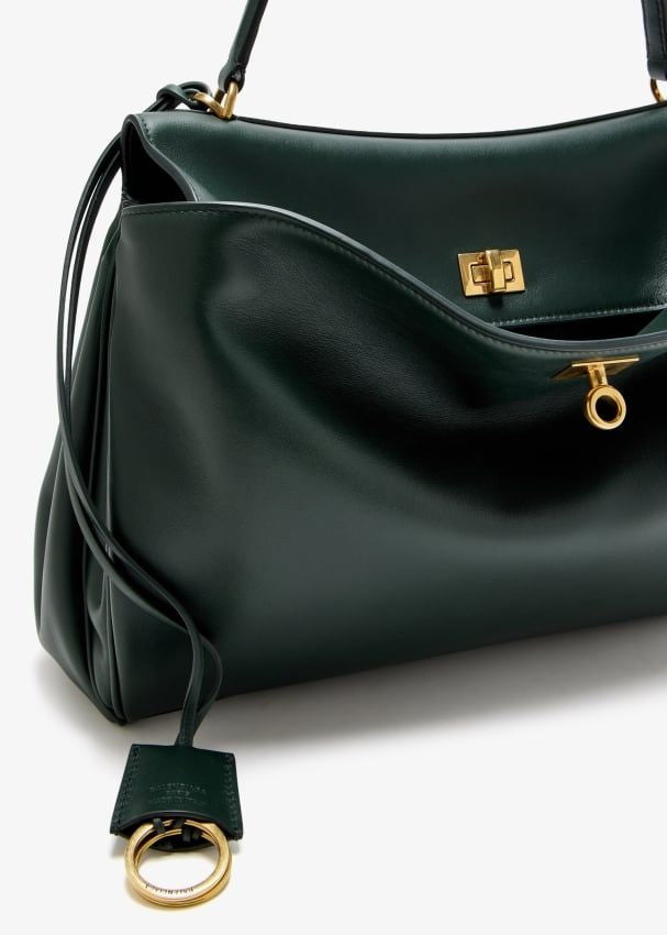 Balenciaga premium handbags detail and craftsmanship close-up