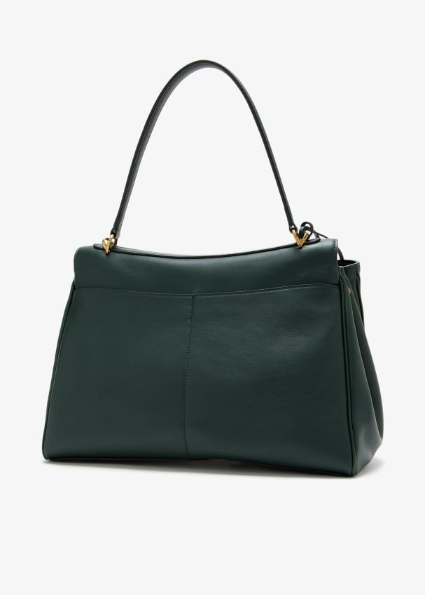 Balenciaga Bags? BALENCIAGA Rodeo Top Handle Handbag - Medium Size Luxury Designer Leather Handbag