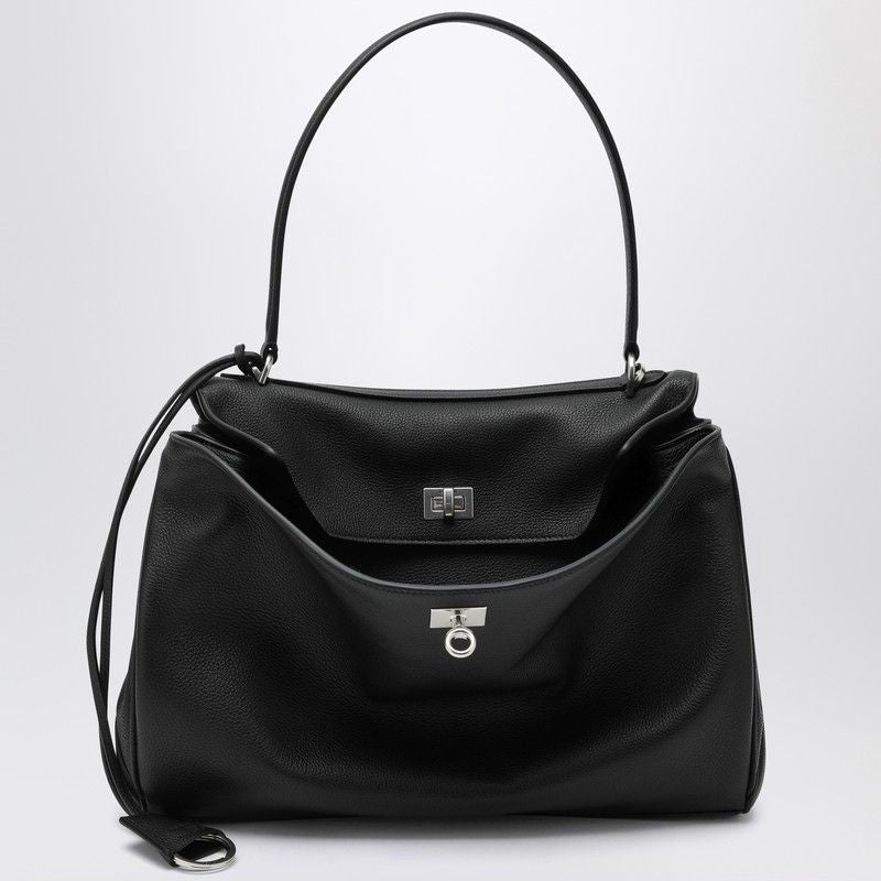 Balenciaga Bags? BALENCIAGA Medium Hammered Calfskin Rodeo Handbag Luxury Designer Leather Handbag