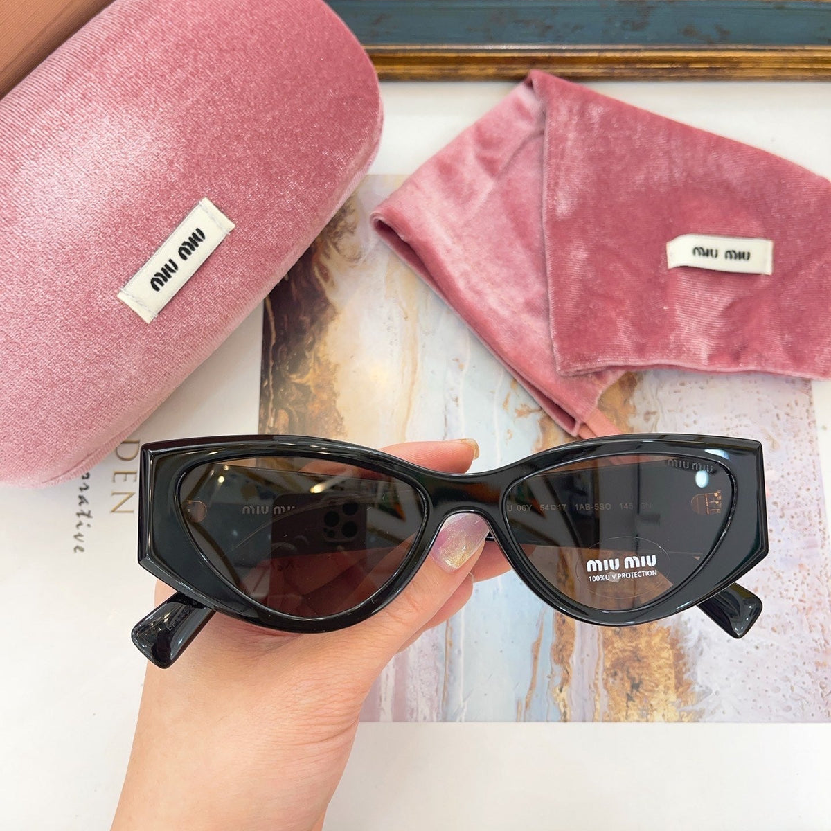 Sunglasses- Miu M Sunglasses Premium Fashion Designer Sunglasses