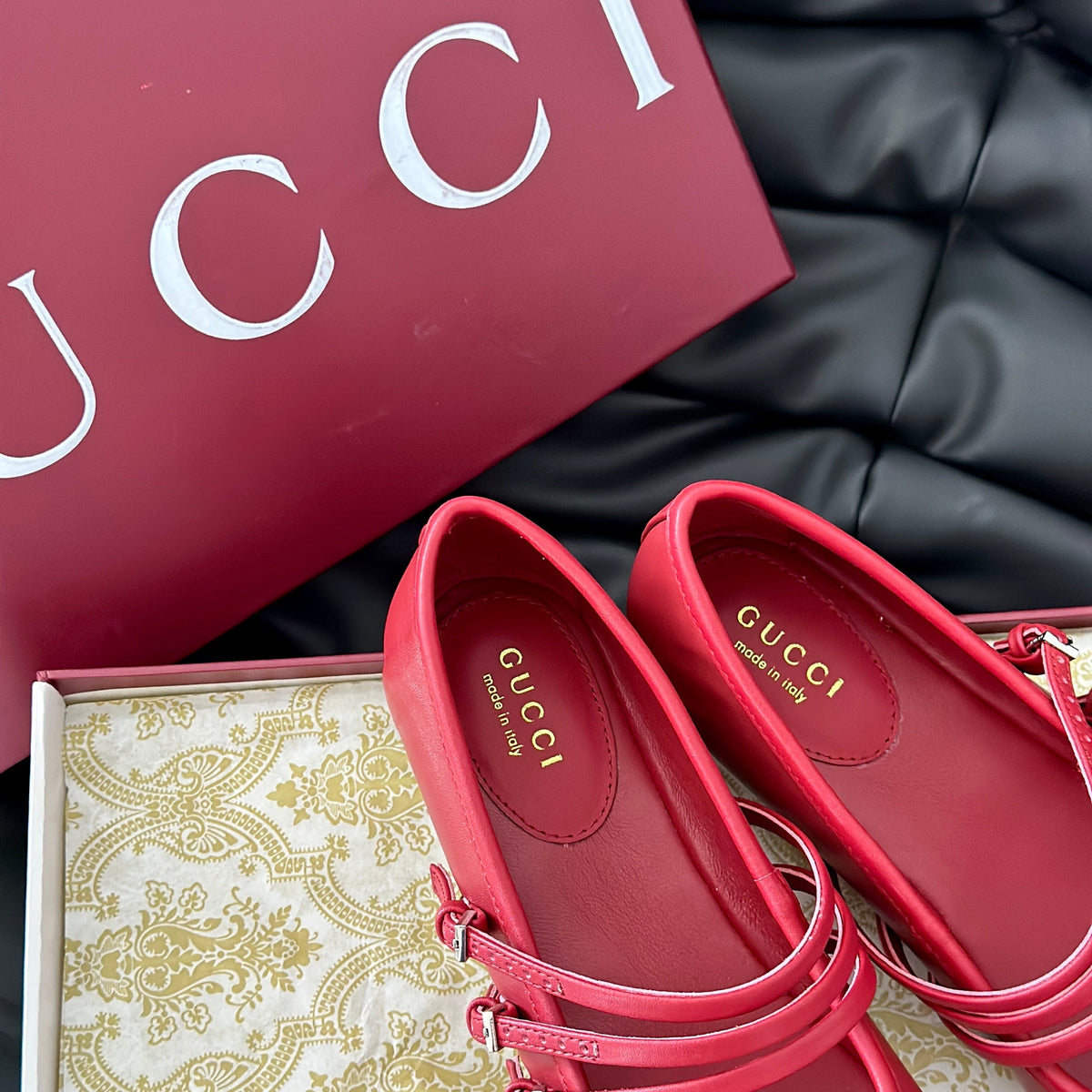 Gucci Shoes- Gucci Ballet Flats Comfortable Everyday Designer Shoes