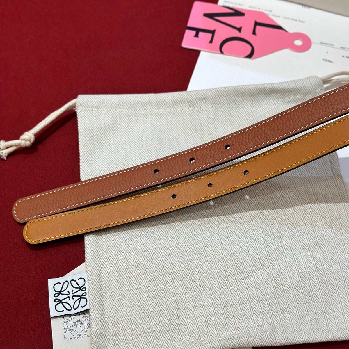 Belts- Loew Belt 20mm Premium Leather Designer Belt
