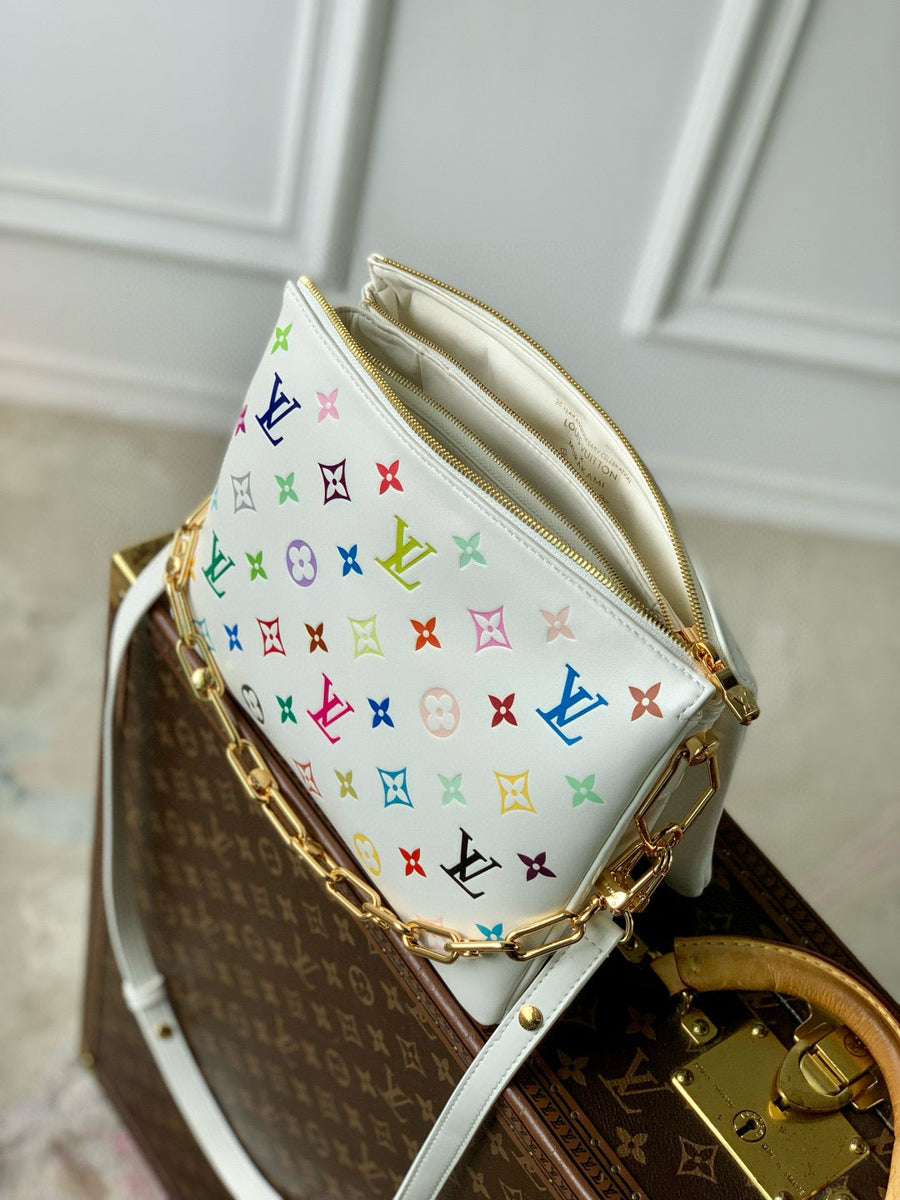 Louis Vuitton Bags- Louis Vuitton Lou x Murakami Coussin Pm Bag Luxury Designer Leather Handbag