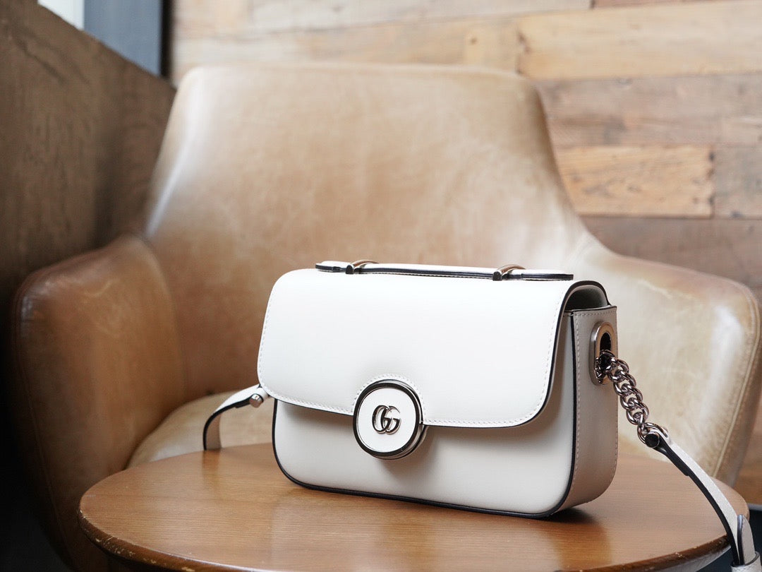 Gucci Wallets- Gucci Petite Mini Shoulder Bag Premium Leather Designer Wallet
