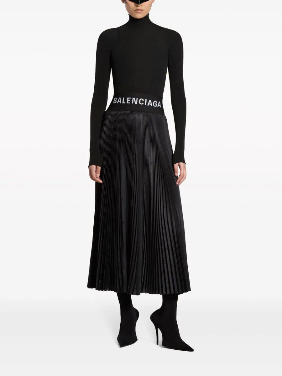 Balenciaga premium skirts detail and craftsmanship close-up