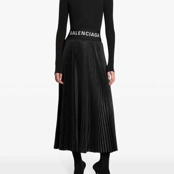 Balenciaga premium skirts detail and craftsmanship close-up