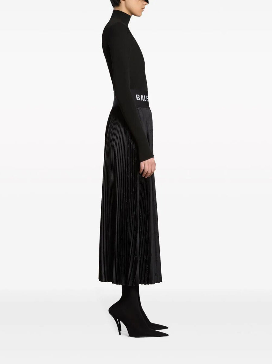 Balenciaga Skirts? BALENCIAGA Pleated Mini Skirt for Women - Spring Summer 2024 Chic Everyday Designer Skirt