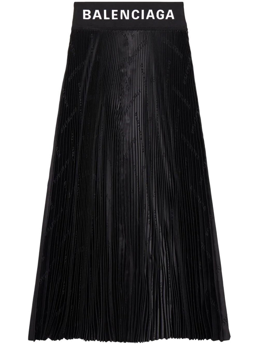 Balenciaga Skirts? BALENCIAGA Pleated Mini Skirt for Women - Spring Summer 2024 Elegant Designer Casual Skirt