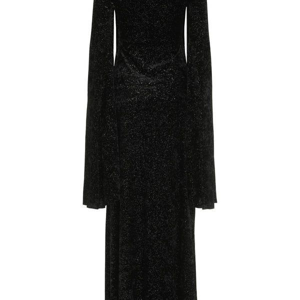 Balenciaga premium dresses detail and craftsmanship close-up