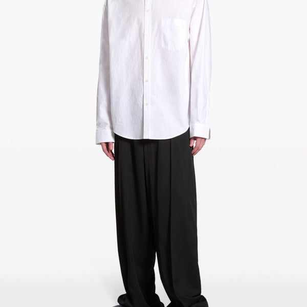 Balenciaga premium shirts detail and craftsmanship close-up