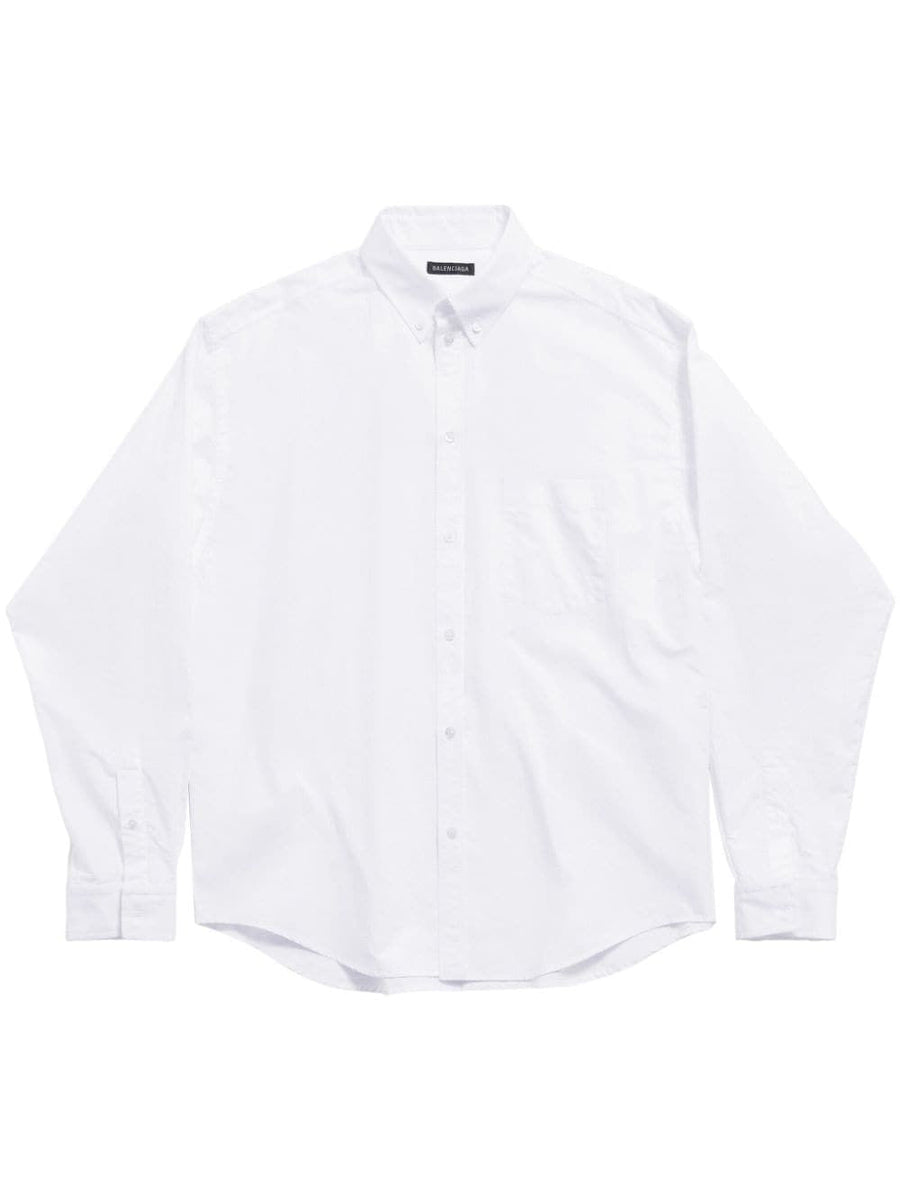 Balenciaga Tops? BALENCIAGA Long Sleeve Oversized Fit Shirt Premium Designer Casual Top