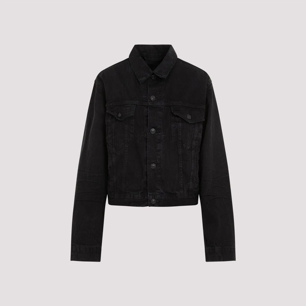 Balenciaga premium outerwear detail and craftsmanship close-up
