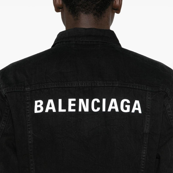 Balenciaga premium outerwear detail and craftsmanship close-up
