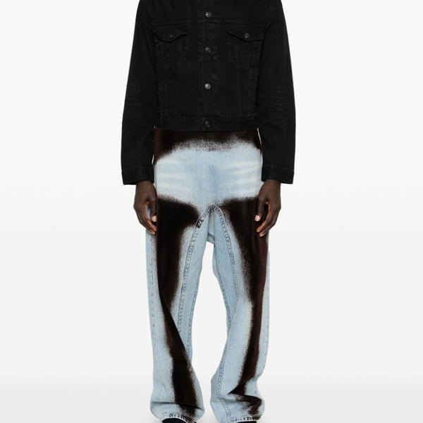Balenciaga outerwear side profile designer luxury fashion