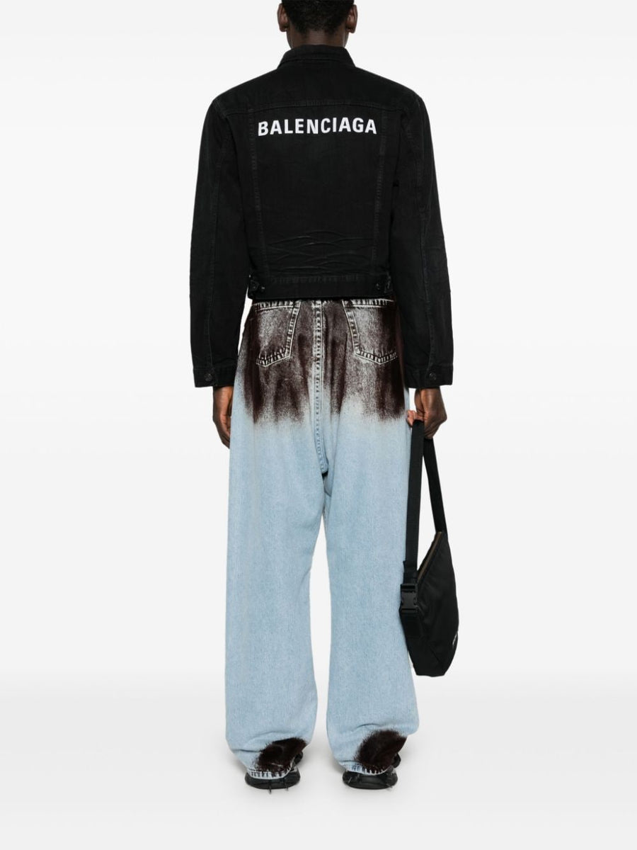 Balenciaga outerwear lifestyle shot premium designer piece