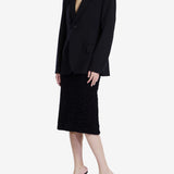 Balenciaga premium outerwear detail and craftsmanship close-up
