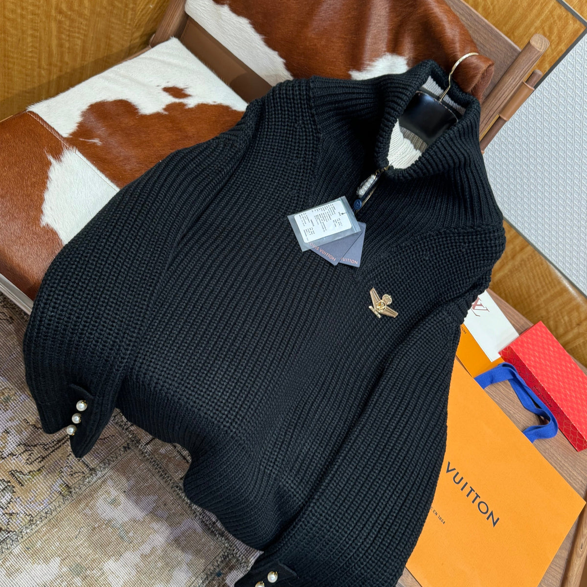 Louis Vuitton Sweaters? Louis Vuitton Lou Jumper Luxury Designer Knit Sweater