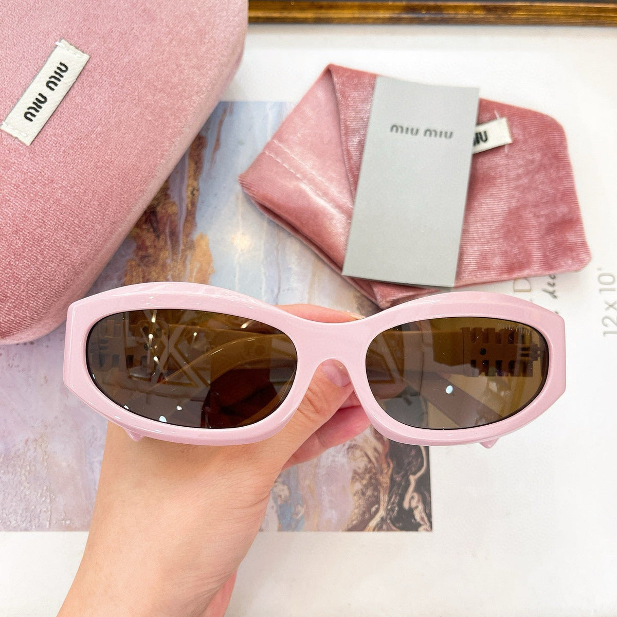 Sunglasses- Miu M Sunglasses Premium Fashion Designer Sunglasses