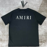 Amiri luxury t-shirt detail shot