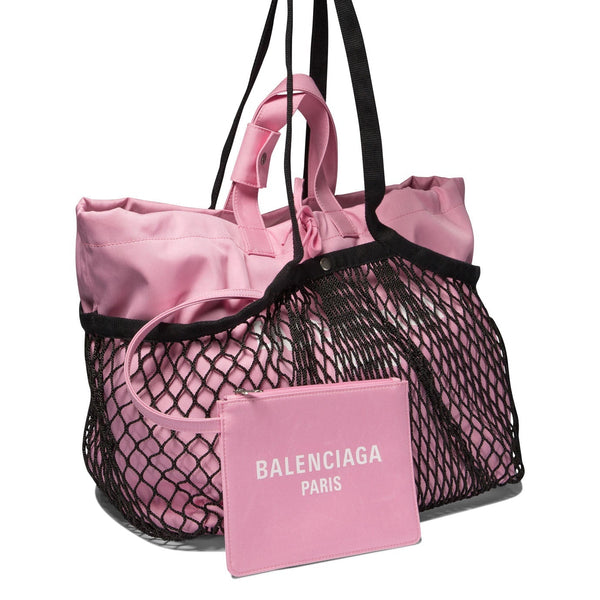 Balenciaga premium totes detail and craftsmanship close-up