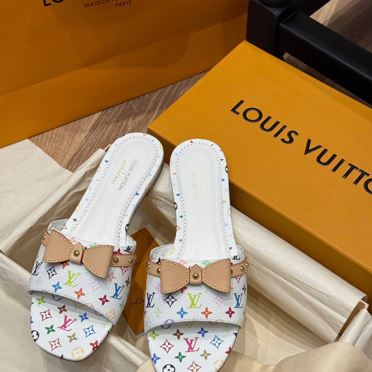 Louis Vuitton Accessories- Louis Vuitton Lou Mules Premium Everyday Designer Accessory