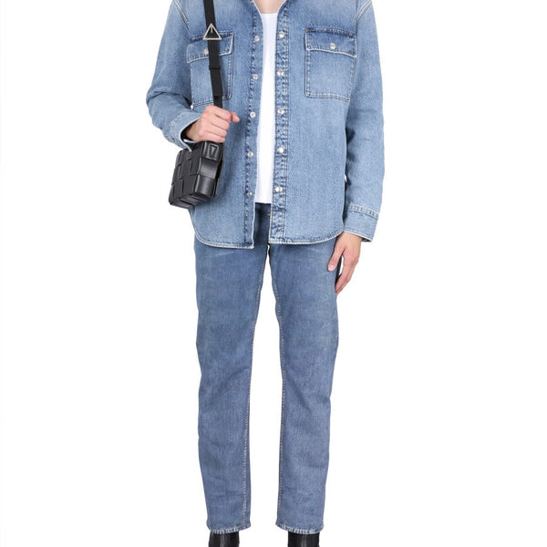 Bottega Veneta Tops? Bottega Veneta Men Denim Shirt Elegant Everyday Designer Top