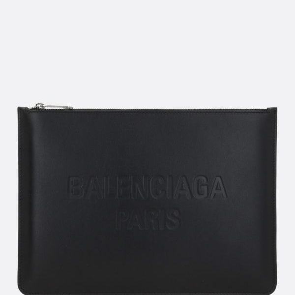 Balenciaga small leather goods luxury designer piece front view