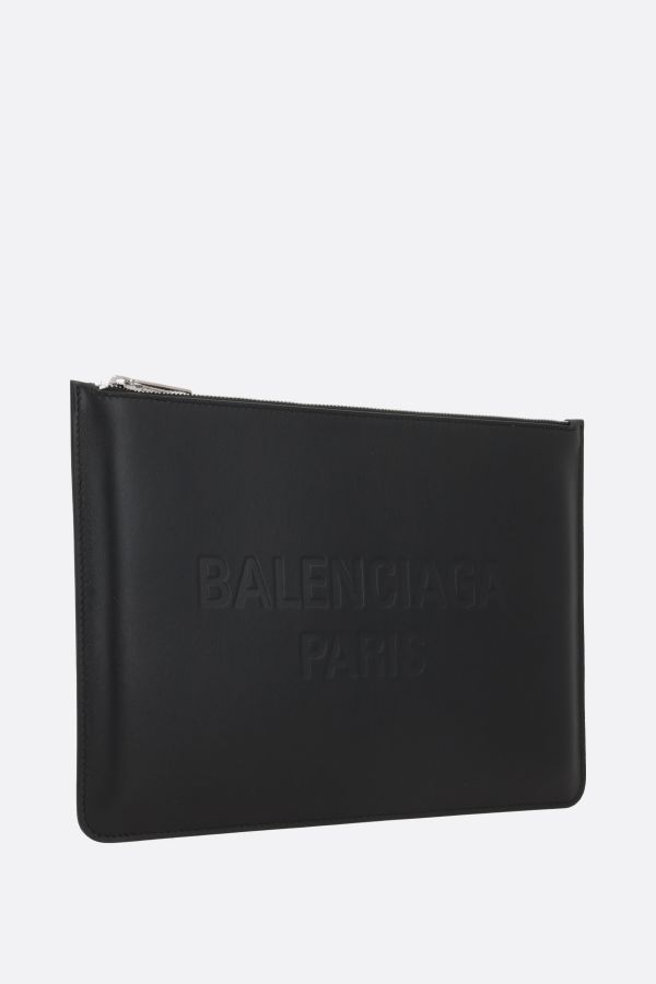 Balenciaga premium small leather goods detail and craftsmanship close-up