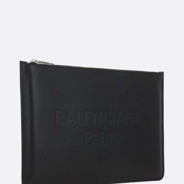 Balenciaga premium small leather goods detail and craftsmanship close-up