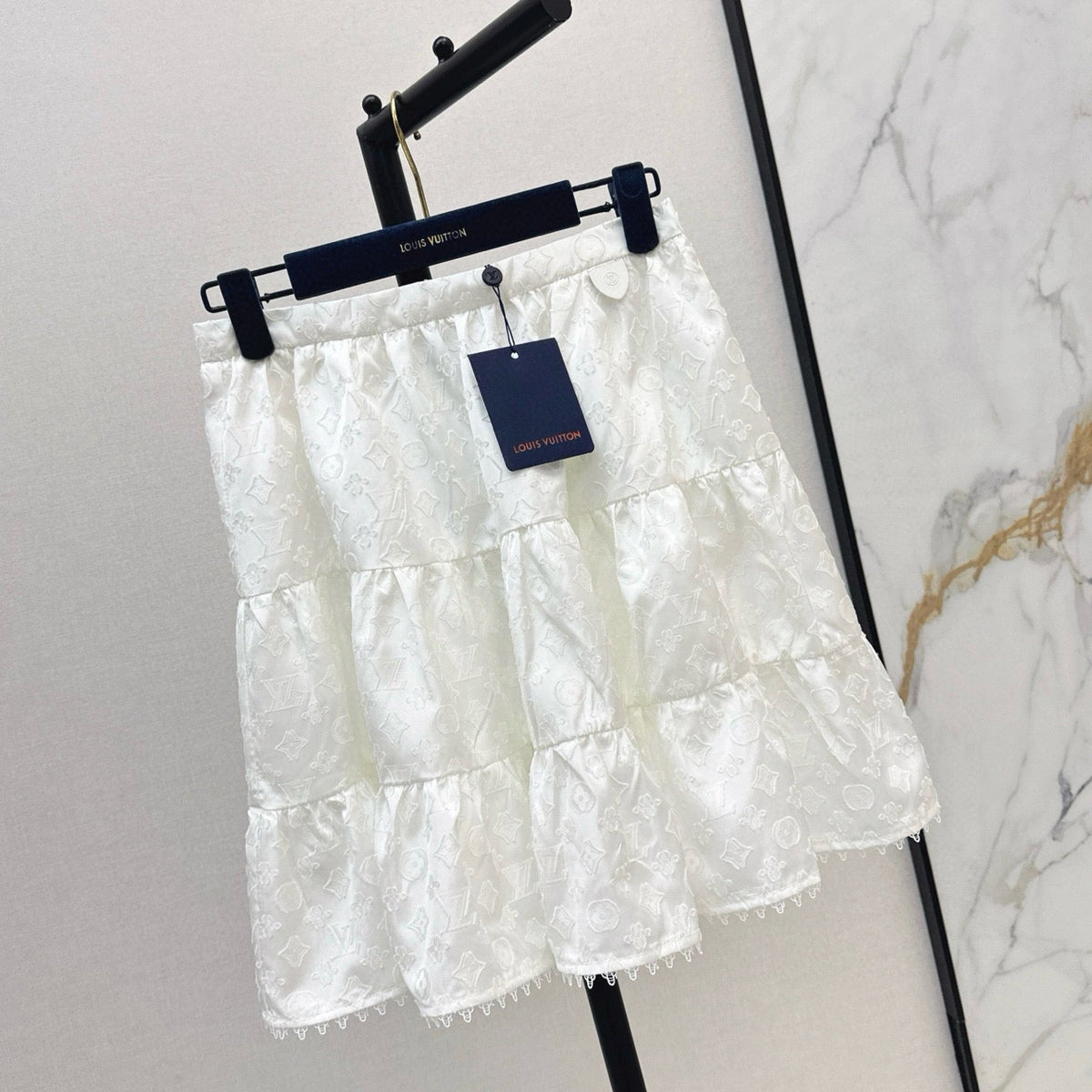 Louis Vuitton Skirts- Louis Vuitton Lou Skirt Elegant Designer Casual Skirt