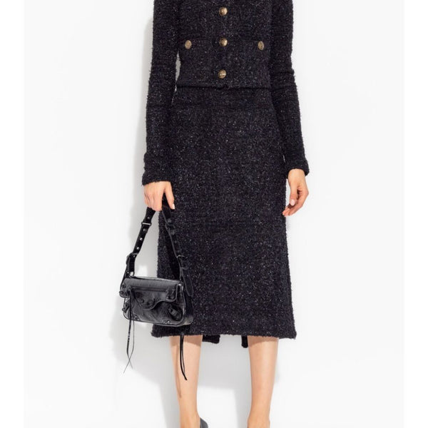Balenciaga skirts side profile designer luxury fashion