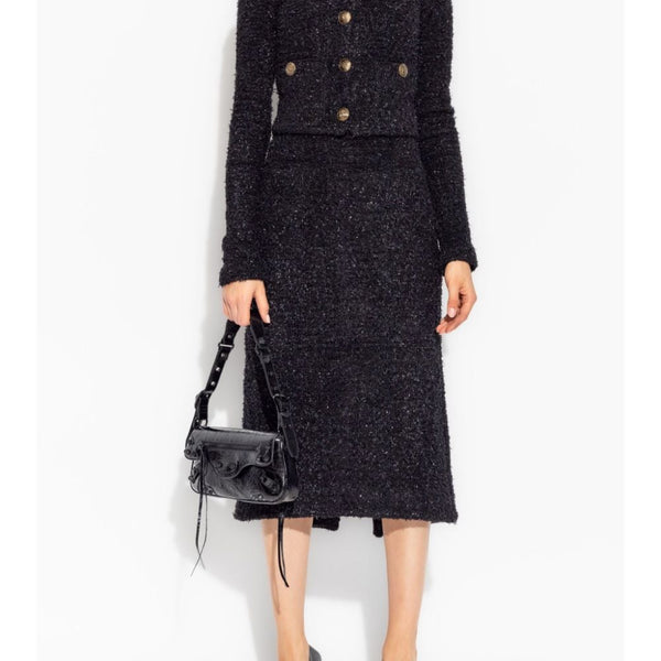 Balenciaga skirts side profile designer luxury fashion