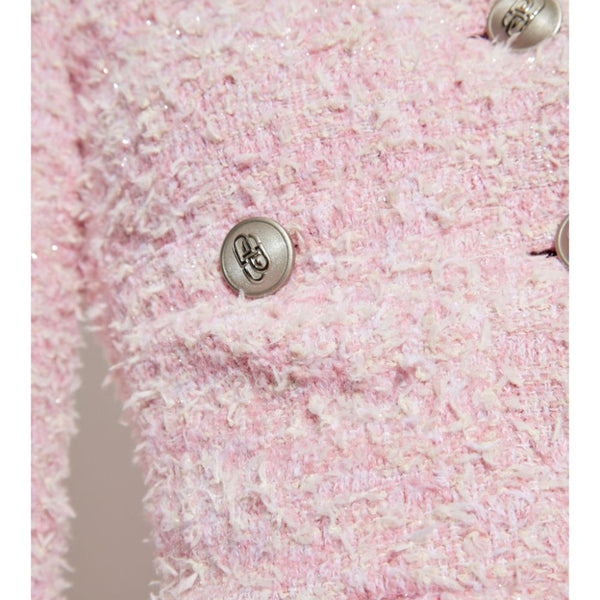 Close-up of Balenciaga jerseys & knitwear hardware and fine stitching