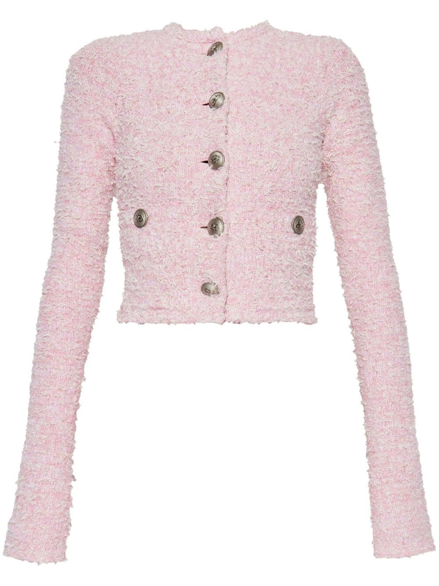 Balenciaga Jackets? BALENCIAGA Mini Bouclé Cropped Jacket Luxury Designer Outerwear Jacket