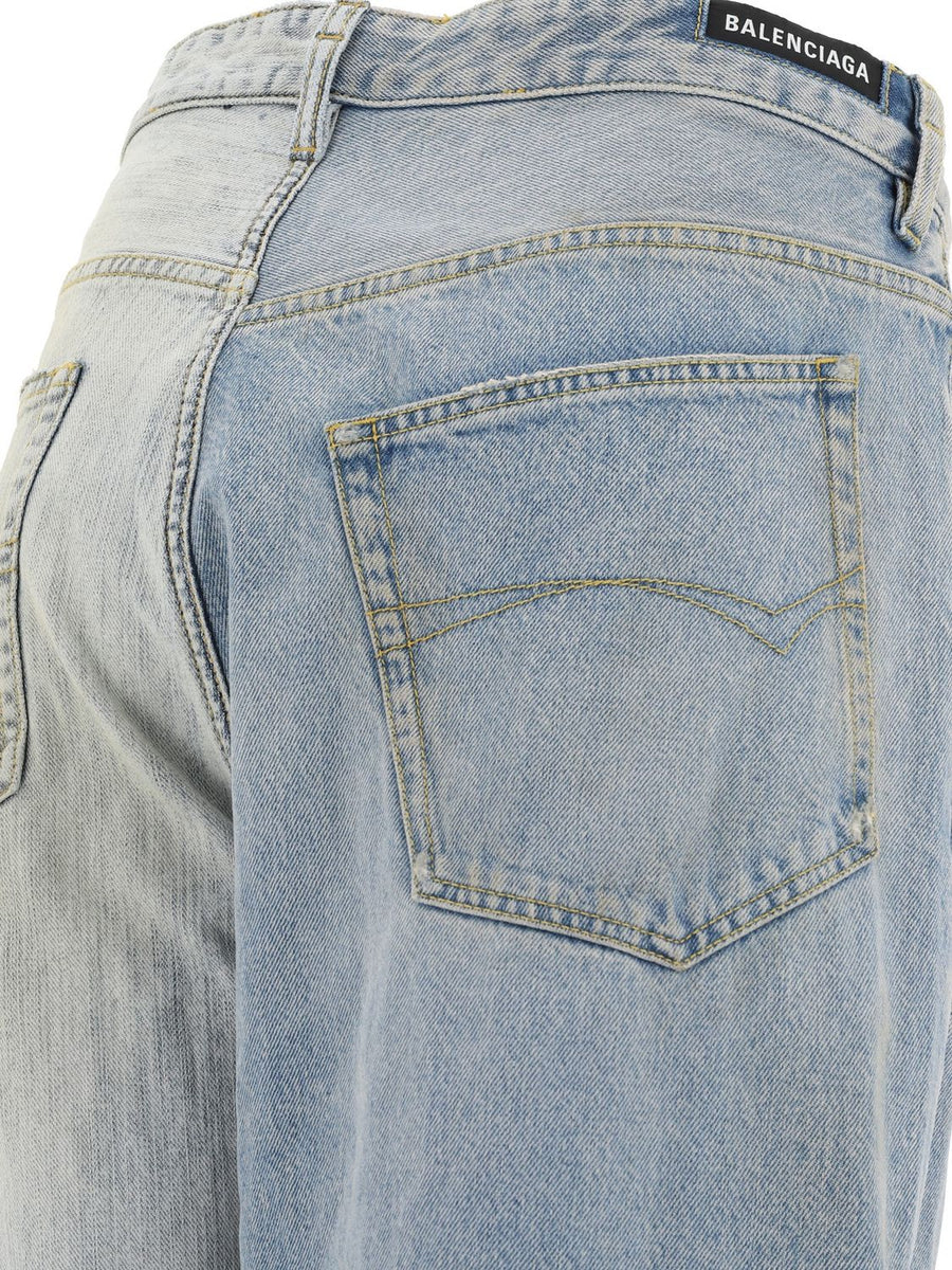 Balenciaga Jeans? BALENCIAGA Relaxed Fit Baggy Jeans Classic Everyday Designer Jeans