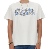 Alexander McQueen tee shirts luxury designer piece front view
