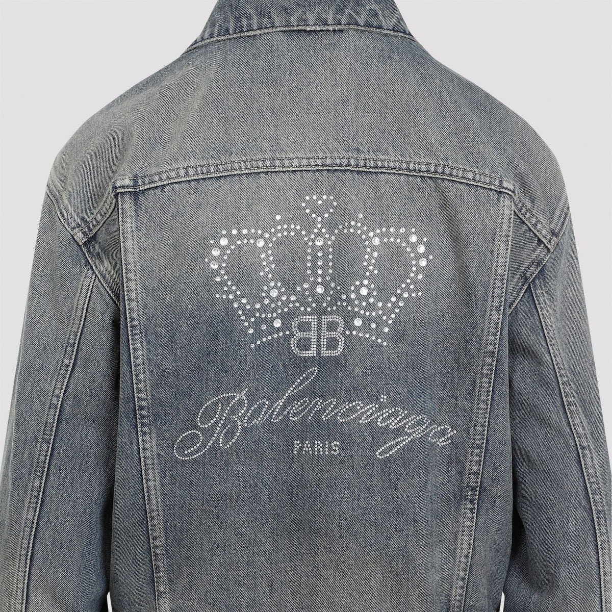 Balenciaga outerwear side profile designer luxury fashion