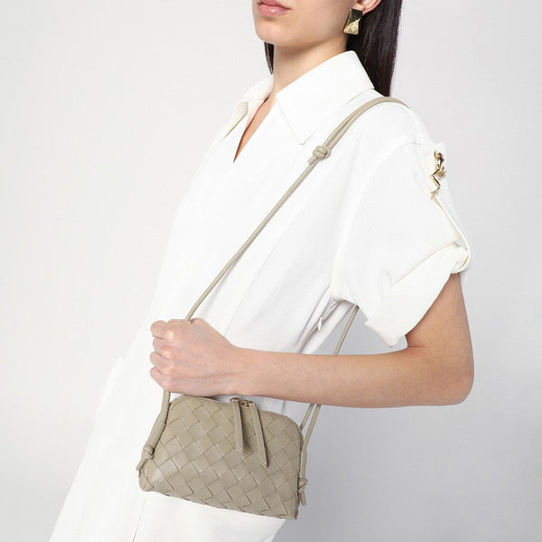 Bottega Veneta Bags? Bottega Veneta Men Ecru Plaited Concert Clutch Bag Premium Designer Shoulder Bag