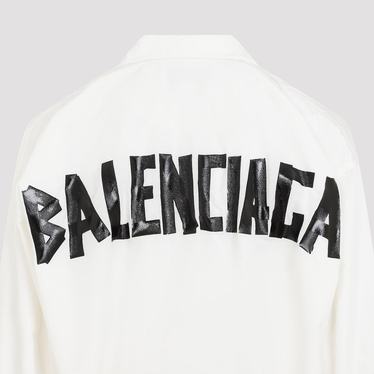 Balenciaga Jackets? BALENCIAGA Oversized Track Jacket with New Tape Type Logo Luxury Designer Outerwear Jacket