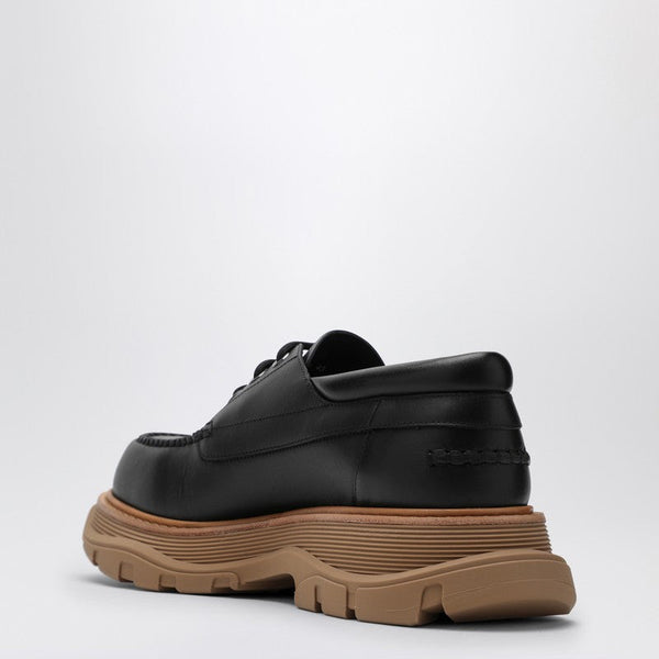 Alexander McQueen Accessories? Alexander Mcqueen Black Leather Lace-Up With Maxi Sole Men Premium Everyday Designer Accessory